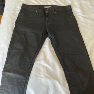 Burberry Brit Bexton waxed skinny jeans